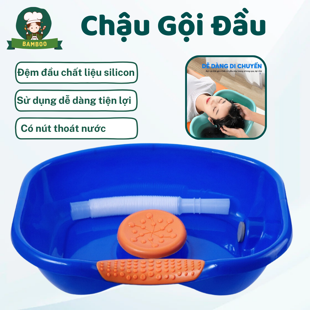 Chậu Gội Đầu Tại Giường, Bồn Gội Đầu Giành Cho Bà Bầu, Trẻ Em
