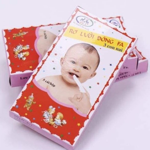 Rơ Lưỡi Đông Fa Mềm Cho Bé Sơ Sinh Hộp 5 Cái