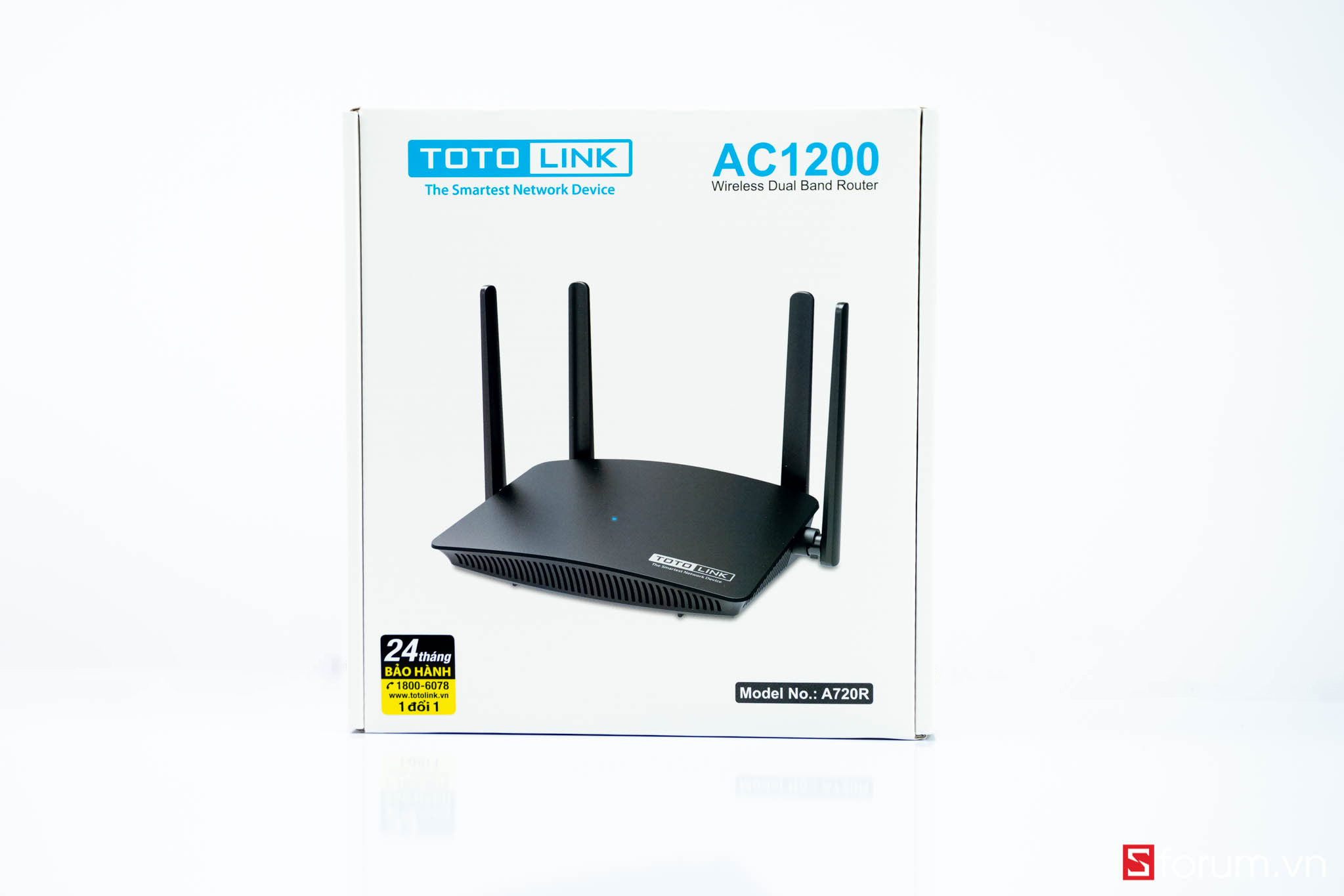 Bộ phát wifi totolink a720r - router băng tần kép ac1200