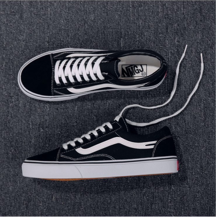 [SALE] Giày Vans Old Skool Màu Đen Trắng