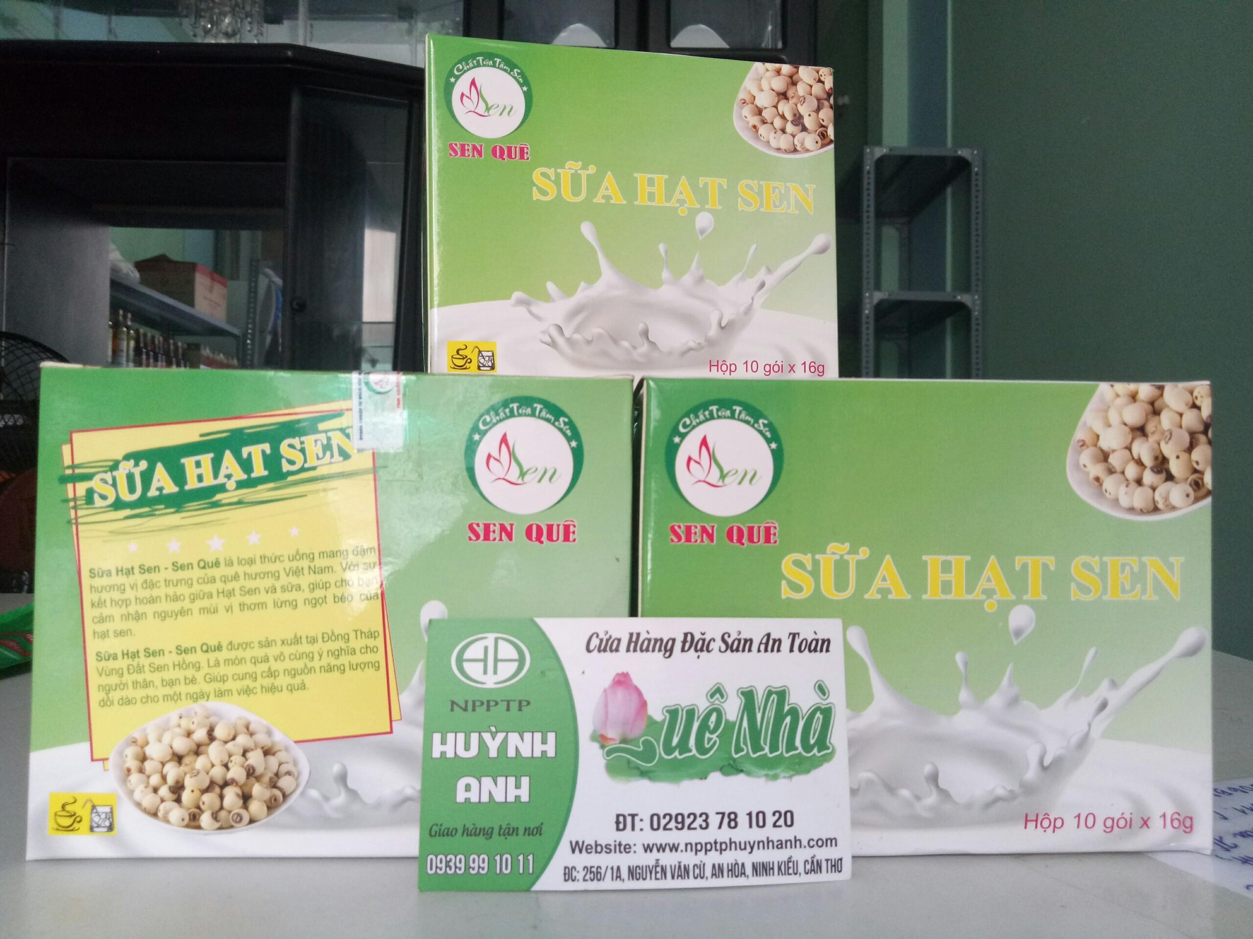BỘT HẠT SEN - SỮA HẠT SEN - ĐỒNG THÁP