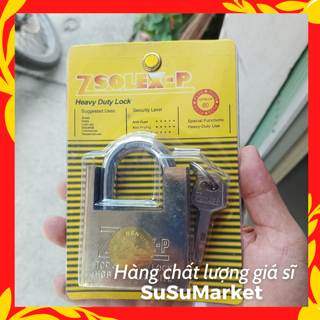 Ổ khoá zsolex 6 phân | chống cắt | hàng rẻ giá sỉ |