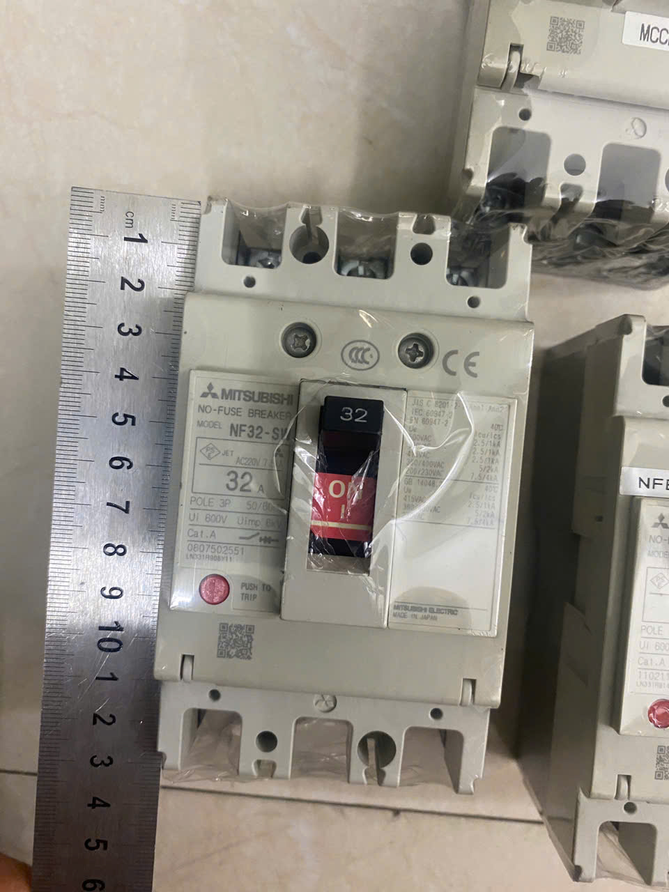 MCCB 3 PHA NHẬT BẢN 30A 40A 50A