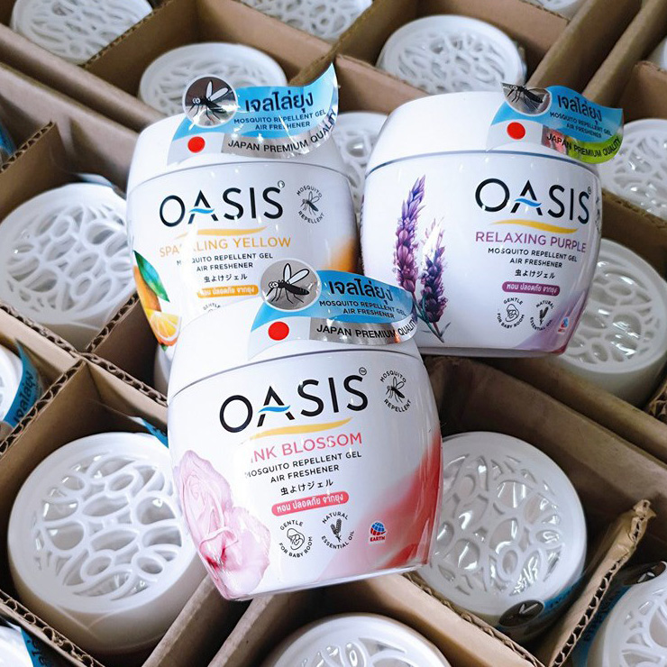 [An Toàn Cho Bé & Gia Đình] Sáp Thơm Khử Mùi và Đuổi Muỗi OASIS Mosquito Repellent 180gr-[ 12.12 Hot Deals ]