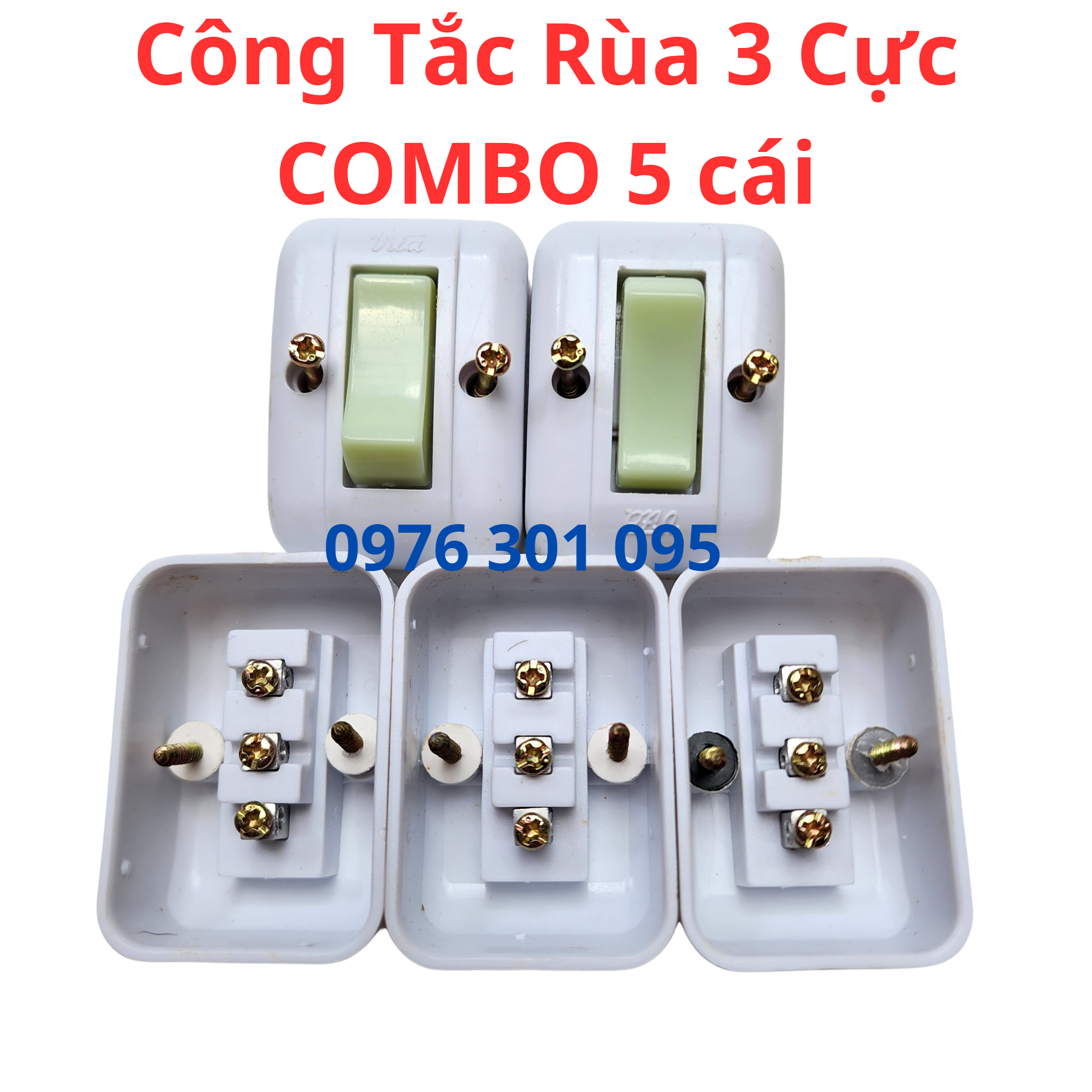 Công Tắc Rùa 6A ( 2 cực / 3 cực )