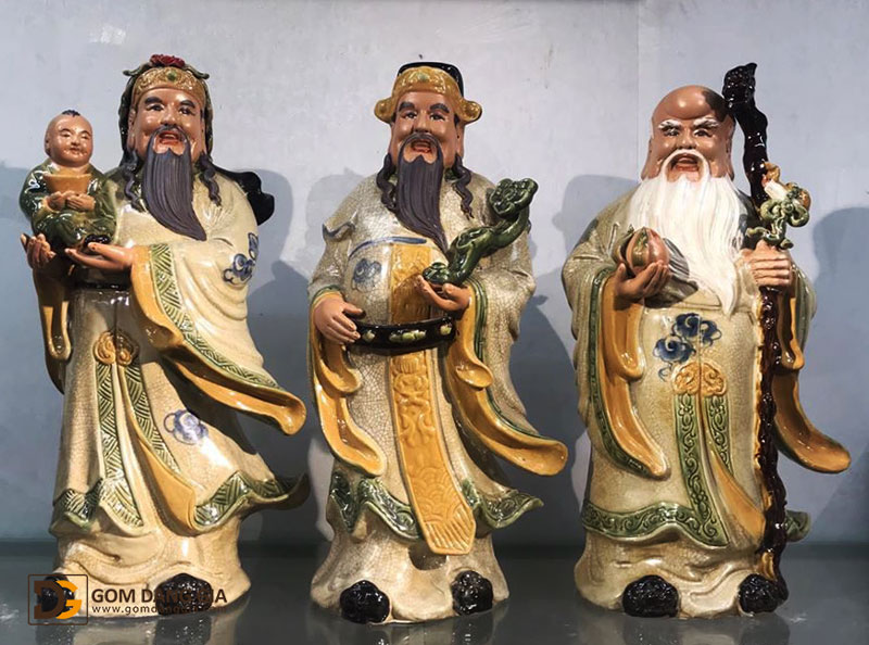 Bộ Tam đa Bát Tràng Phúc Lộc Thọ S2