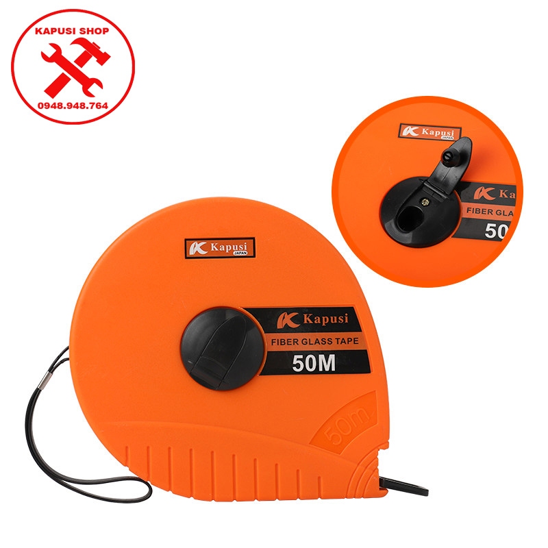 Thước dây thước cuộn 50m kapusi