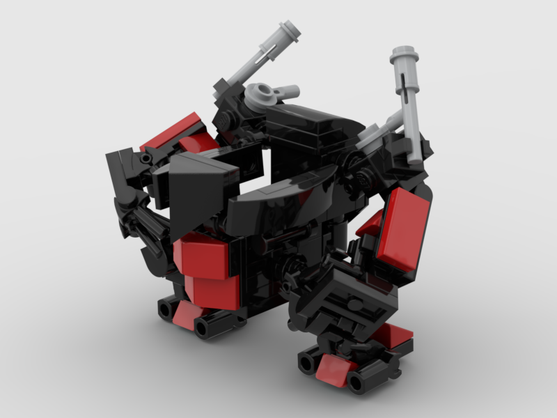 Le Go Đồ Chơi Lắp Ráp Robot Suite Moc Mech Shorter