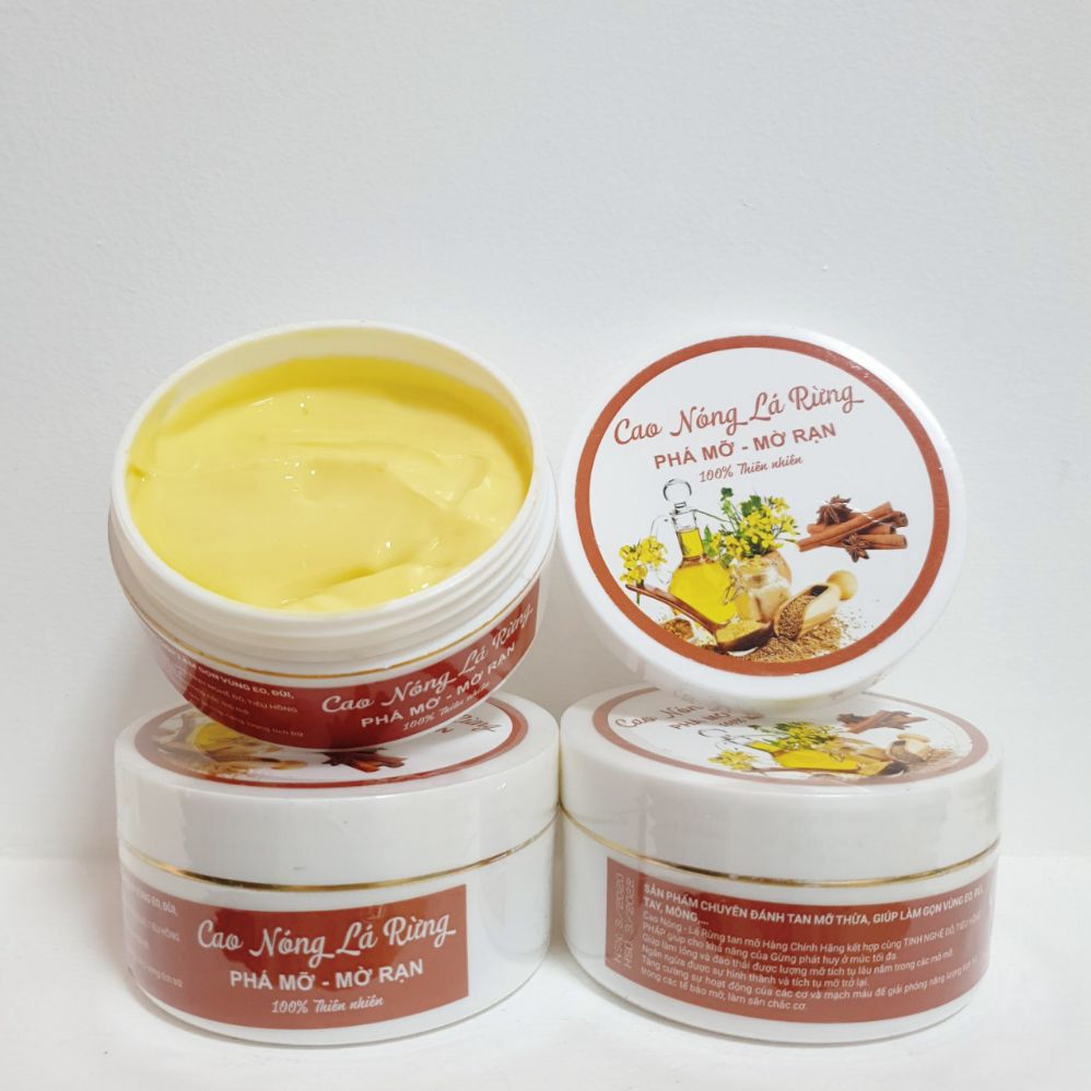 Cao lá gừng tan mỡ mờ rạn