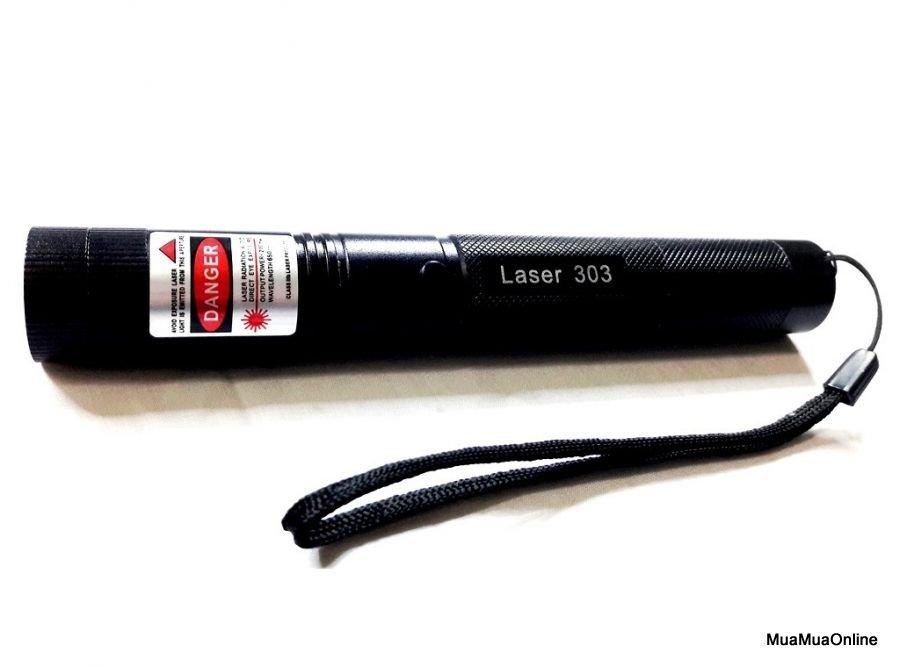 Đèn Pin Laser 303 Tia Đỏ Siêu Sáng Cao Cấp
