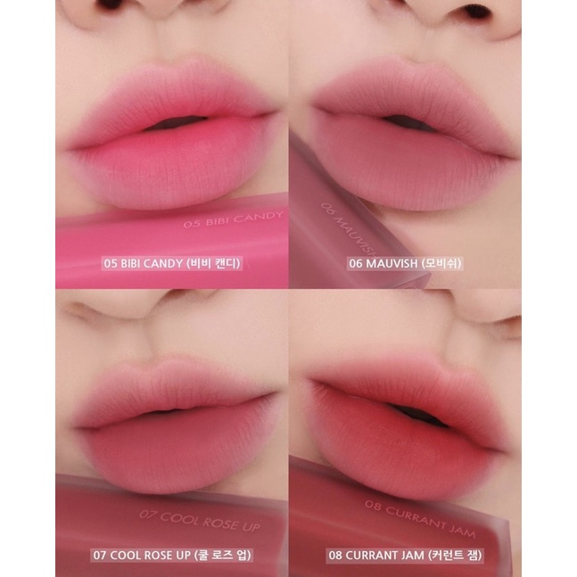 Son Kem Romand Blur Fudge Tint Đầy Đủ Màu 1 - 16