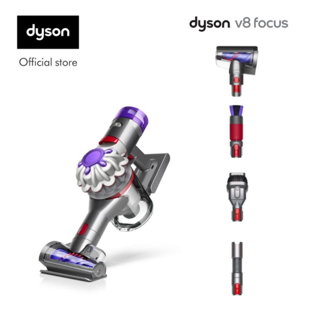 [DUY NHẤT 30.11-2.12: VC Lazada 400K + VC Dyson 300K] Máy hút bụi cầm tay Dyson V8 Focus Clean™