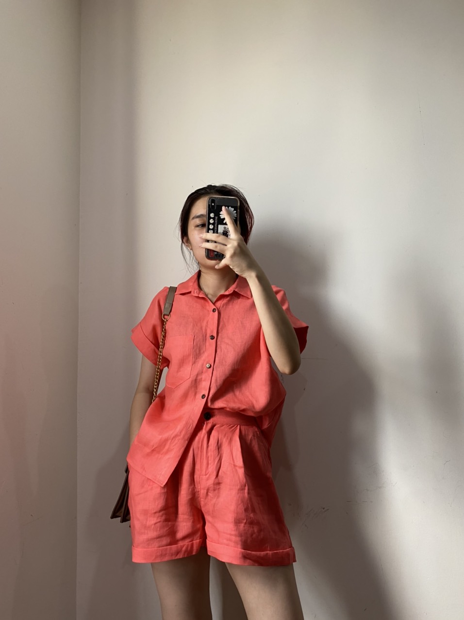 Áo linen tưng