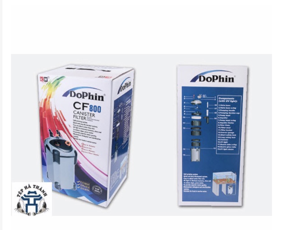 [Hoàn Tiền 10%] Lọc Thùng Dophin CF 700 Bảo Hành 1 Năm