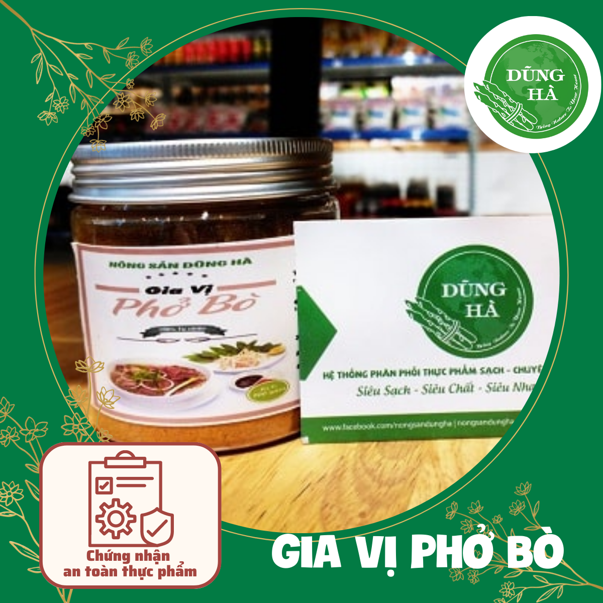 Gia vị phở bò