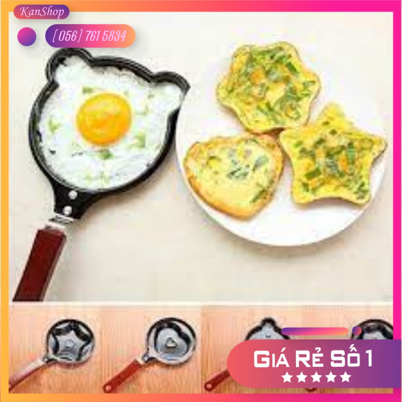 Chảo chiên trứng mini hình thú- nhiều hình