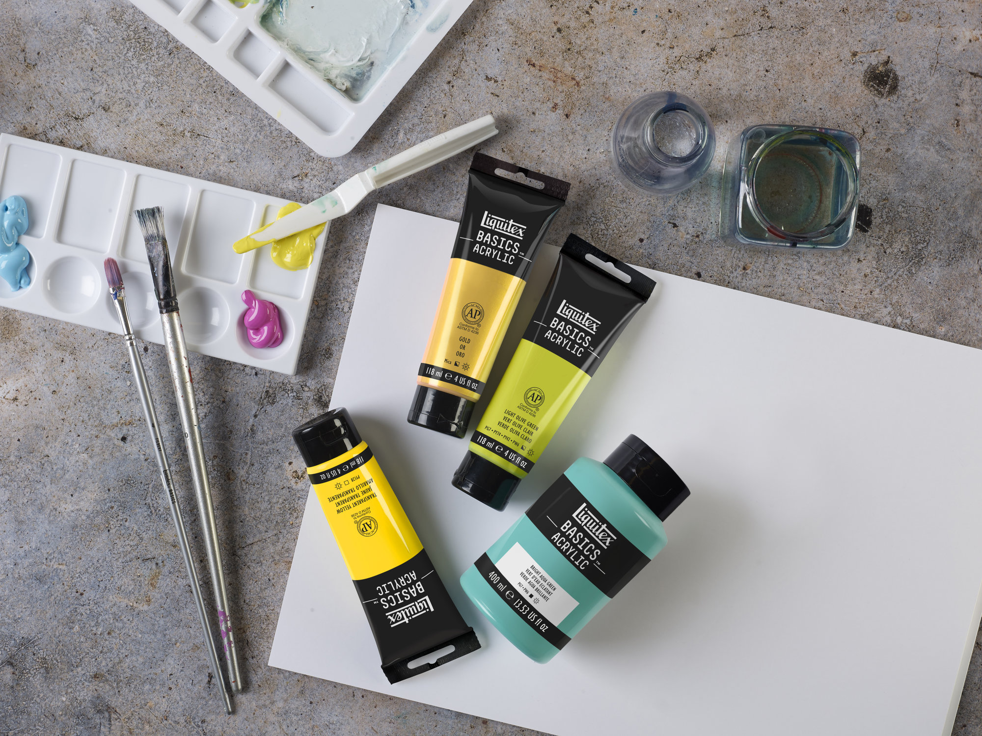 Màu vẽ phổ thông Liquitex Acrylic Basics - 118ml (4Oz)
