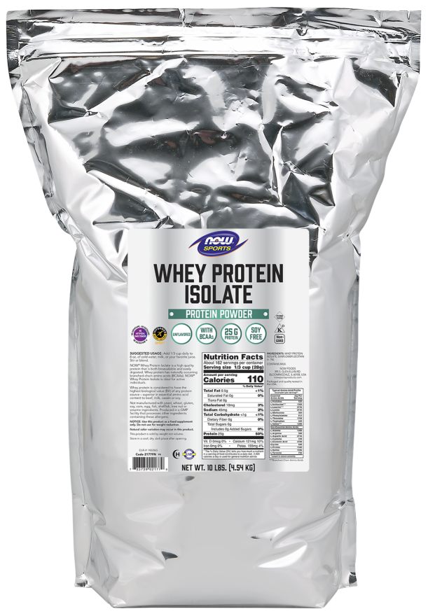Now Whey Protein Isolate 100% Bổ Sung Protein 10lbs Từ Mỹ