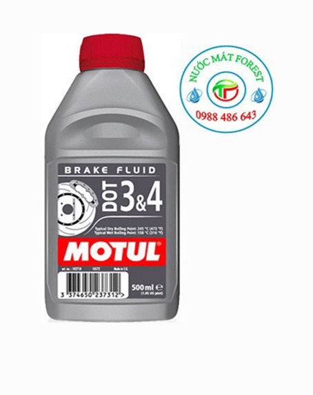 Dầu thắng / phanh Motul Dot 3 & 4 0.5l