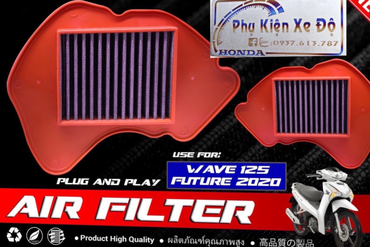 lọc gió đ,ộ future 125 2020 xịn