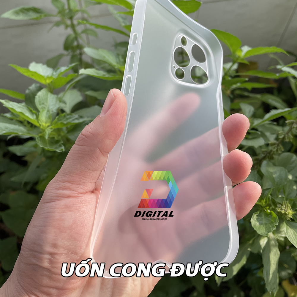 Combo 2 Ốp Lưng Trong Nhám Unibody iPhone 12 PRO MAX Siêu Mỏng