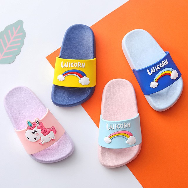 Dép Trẻ Em Mùa Hè Dễ Thương Unicorn 2020