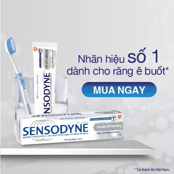 Combo 4 Kem Đánh Răng Sensodyne Fresh Mint Bạc Hà Fresh Mint Toothpaste 160g