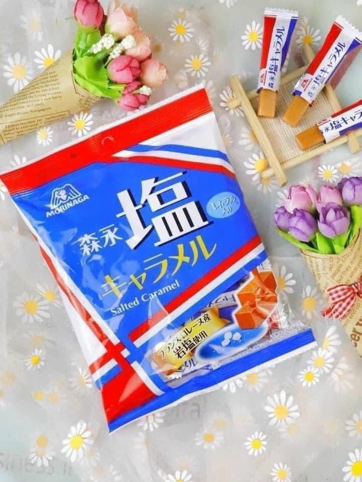 Kẹo Caramen muối Morinaga 92g