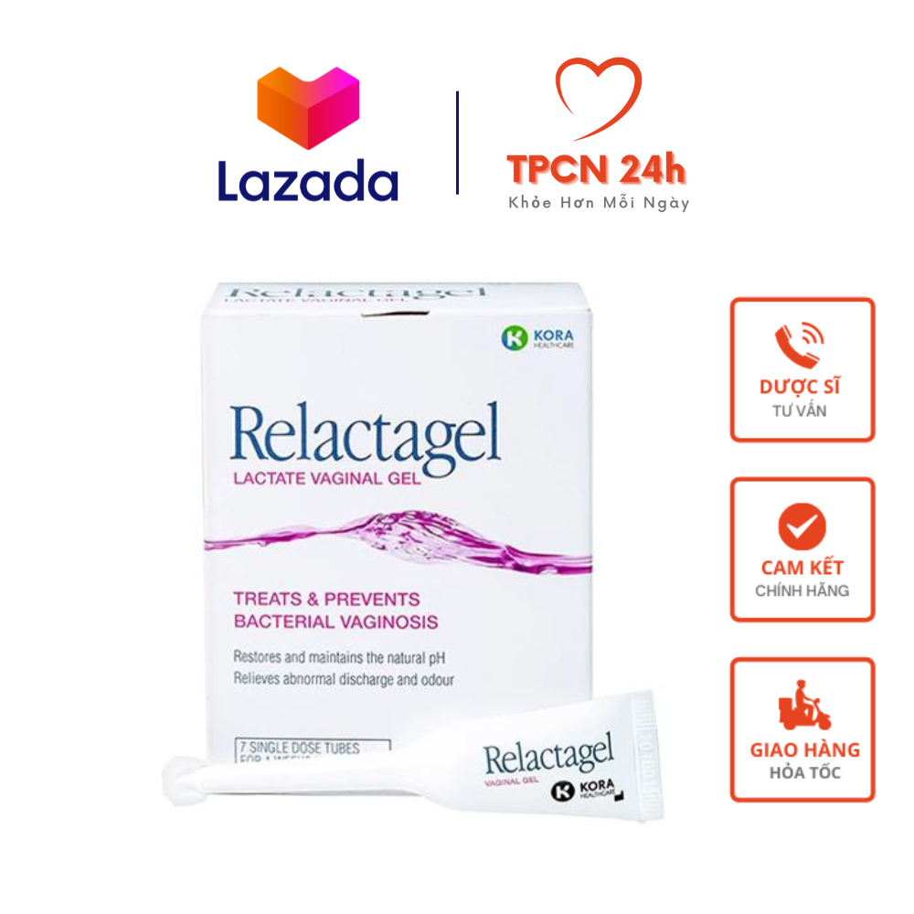 Relactagel® - Lactate Vaginal Gel chăm sóc vùng kín, khử mùi hôi