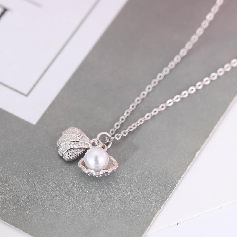 Dây chuyền bạc Ý 925 vỏ sò Hàn Quốc cam kết hàng đúng mô tả chất lượng đảm bảo an toàn đến sức khỏe người sử dụng