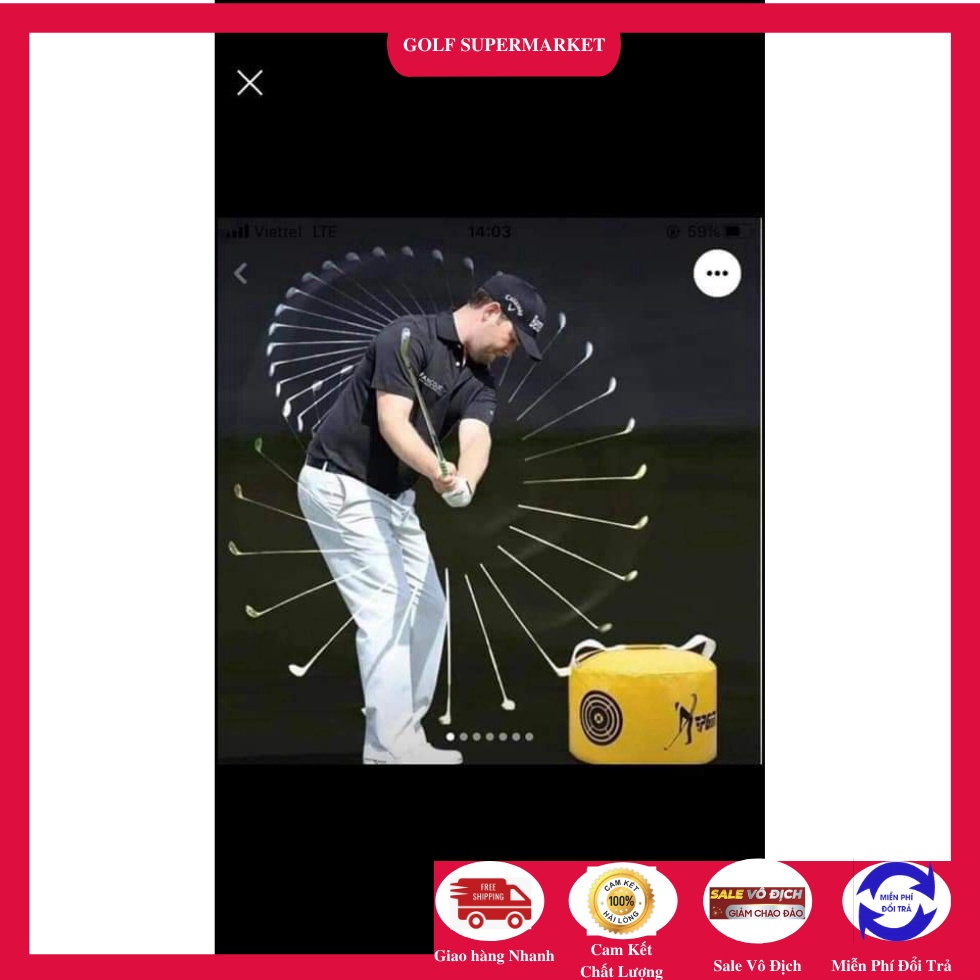Túi Tập Swing Golf - PGM Golf Swing Training Package [ GOLF SUPERMARKET ]