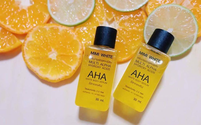Serum chanh cô đặc kích trắng da Thái Lan - AHA Whitening Serum Thái Lan