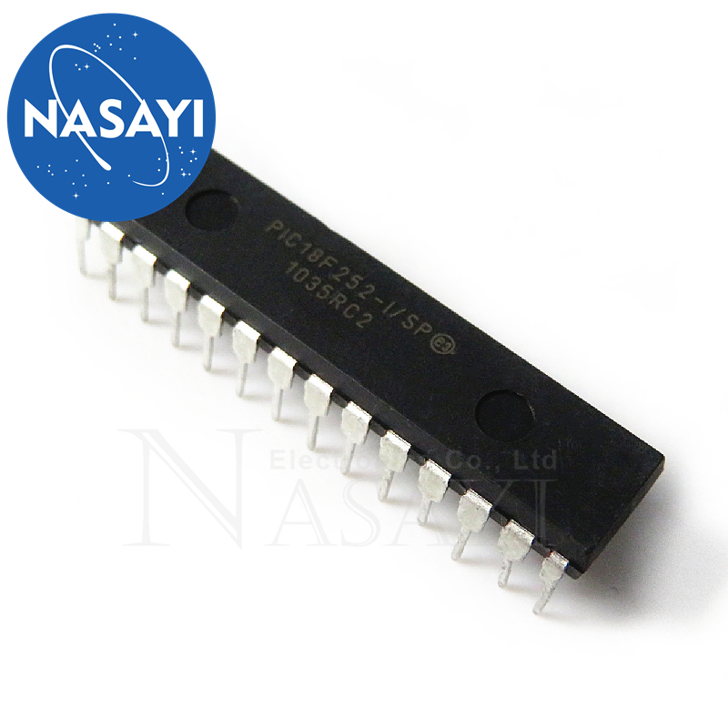 Pic18f252-i/sp pic18f252 dip-28 微控制器芯片ic