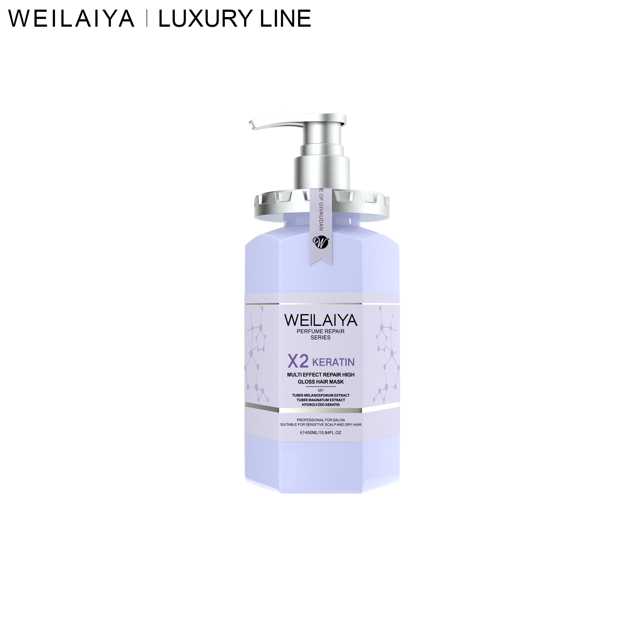Dầu Hấp Tóc Phục Hồi Đa Tầng Weilaiya 450ml - X2 Keratin