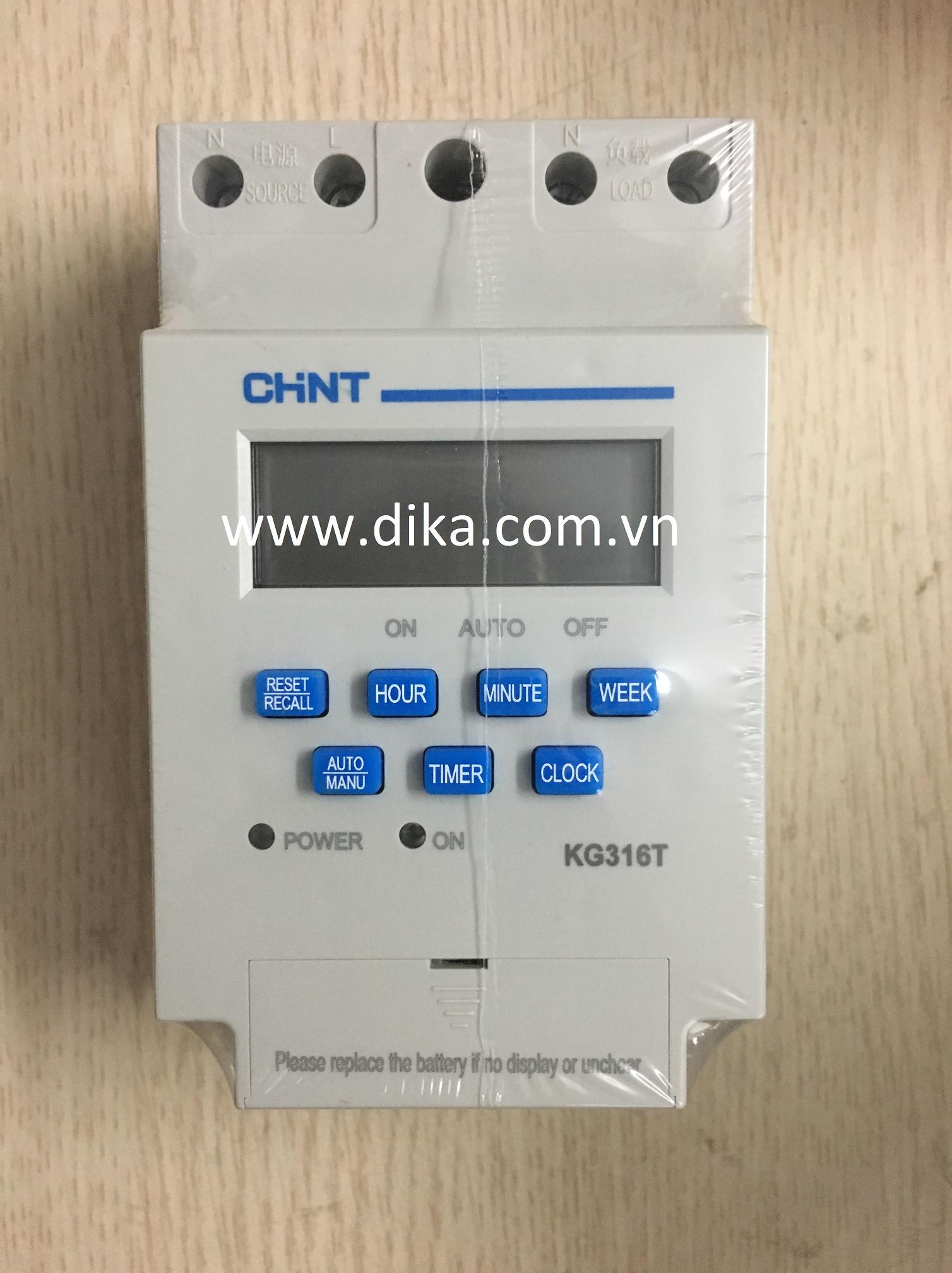 Rơle thời gian 24h Chint KG316T