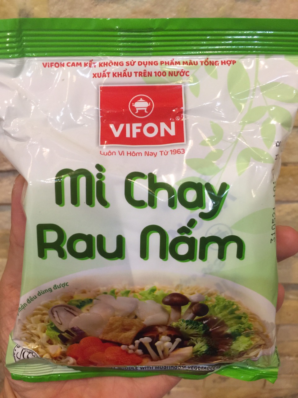 MÌ CHAY RAU NẤM VIFON