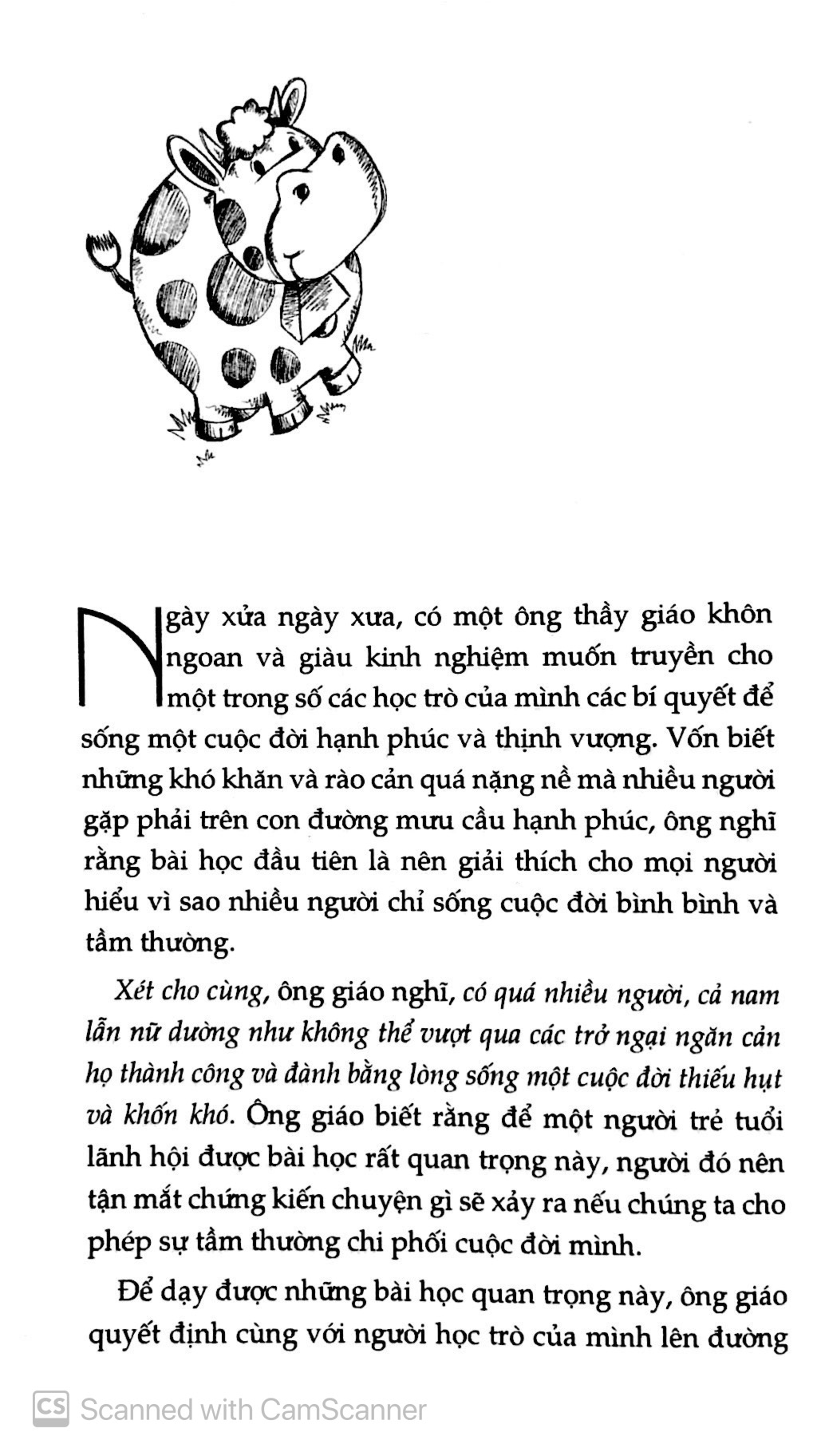 Ngày Xưa Có Một Con Bò (Tái Bản 2019)