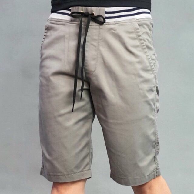 Quần Sọt Kaki Nam Lưng Thun LD10