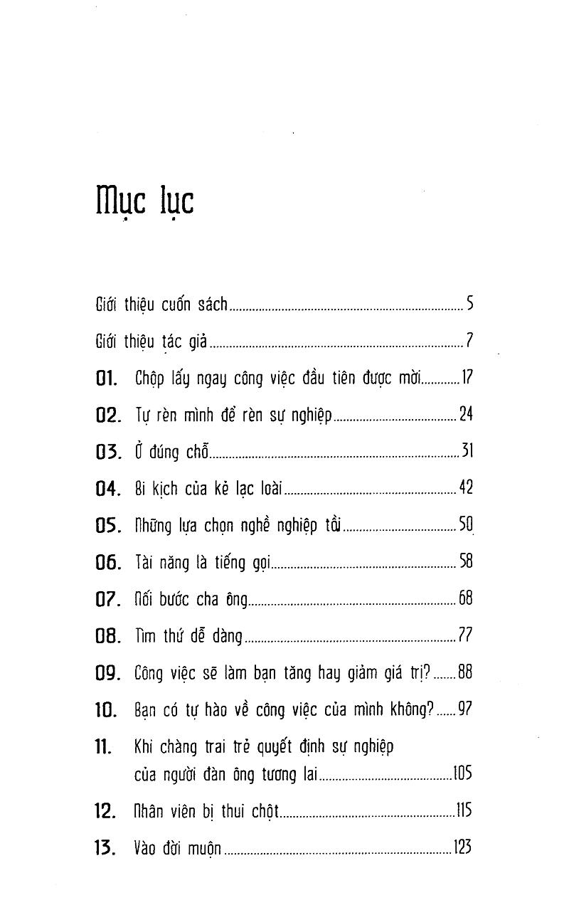 Người chọn nghề hay nghề chọn người