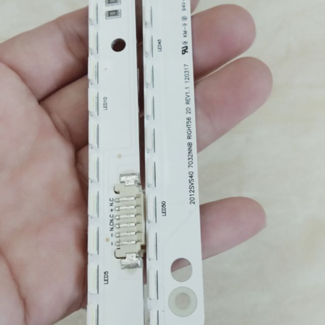 Thanh led viền tivi Samsung 40in giá bán 2 thanh (021)