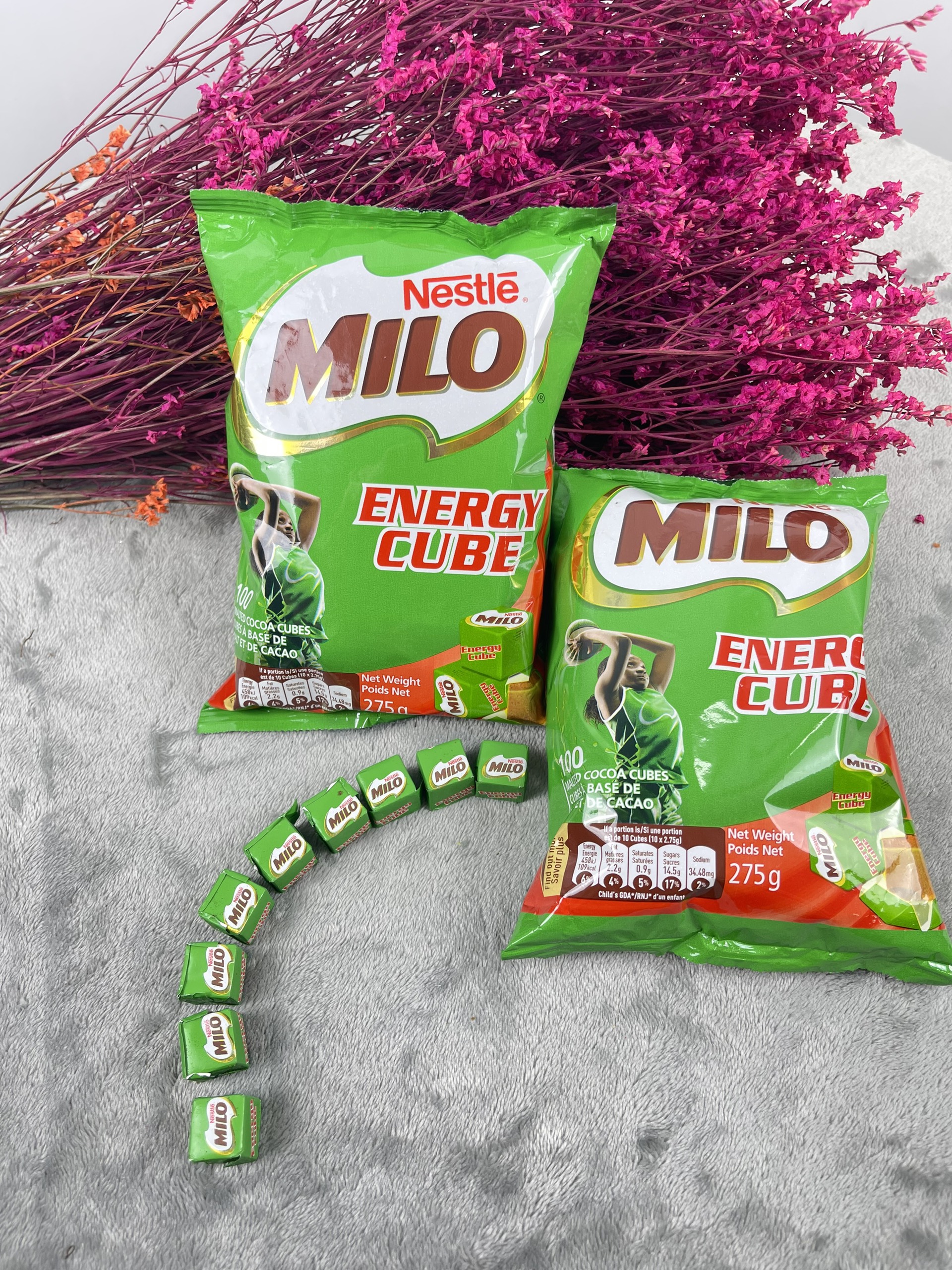 Kẹo Viên Milo Cube Nestle Thái Lan 275g (100 viên) [Date Mới]