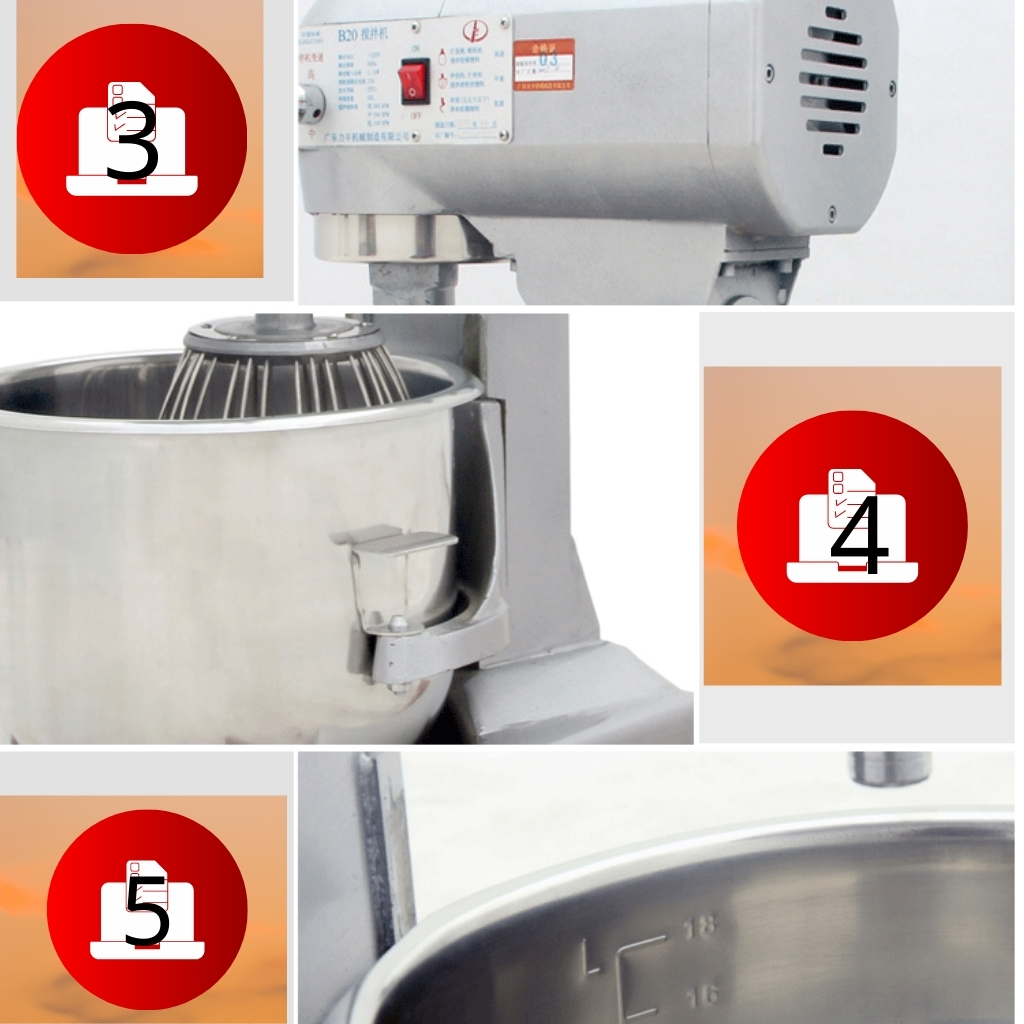 Máy trộn bột đánh trứng B20