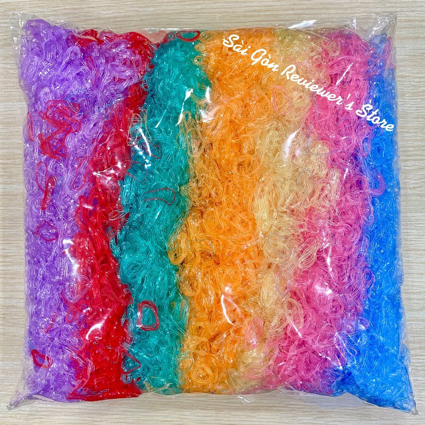 500 Gam Thun Cột Tóc Bản Nhí Cho Bé Dưới 4 Tuổi