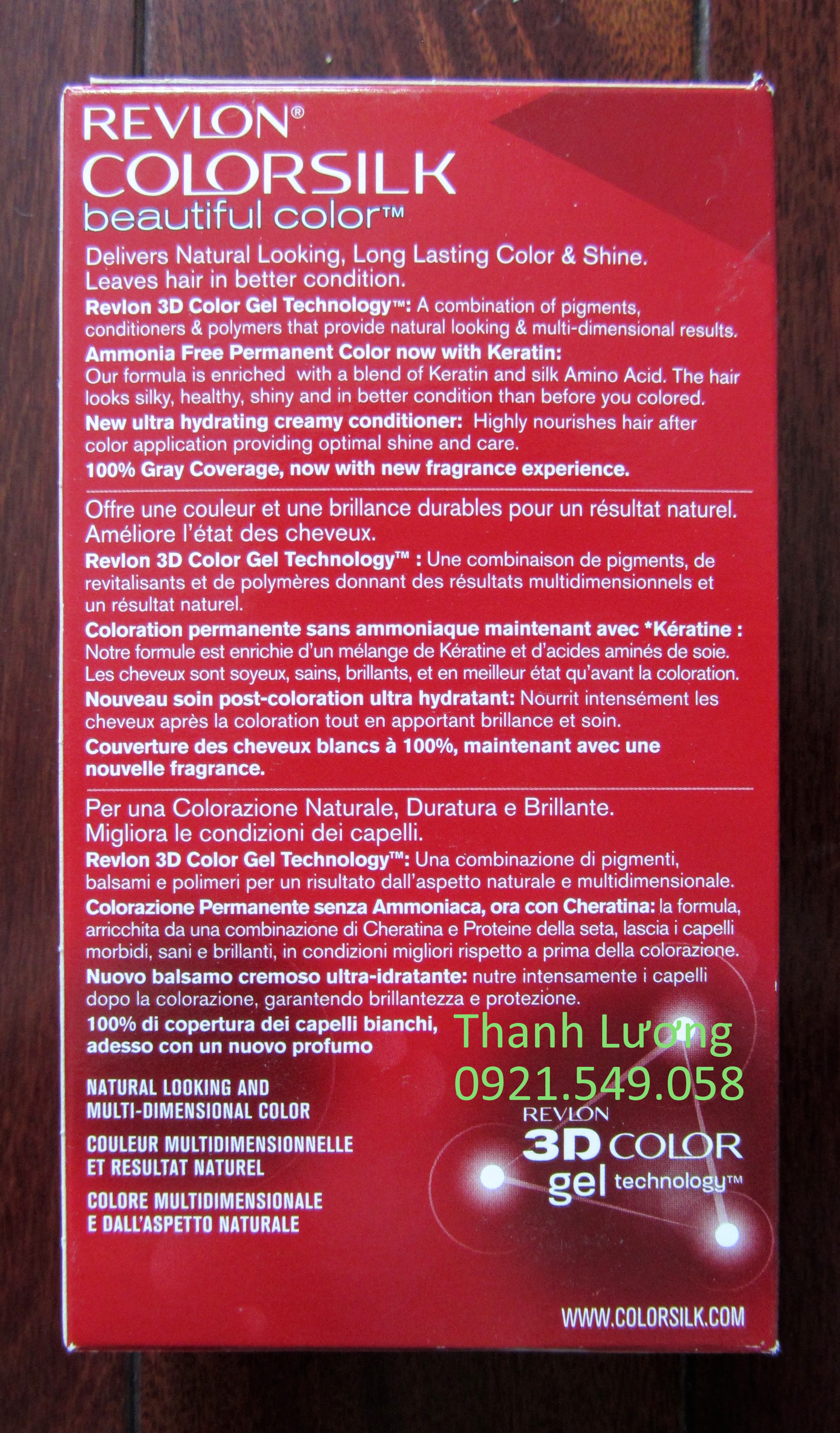 Nhuộm tóc Revlon Colorsilk - USA