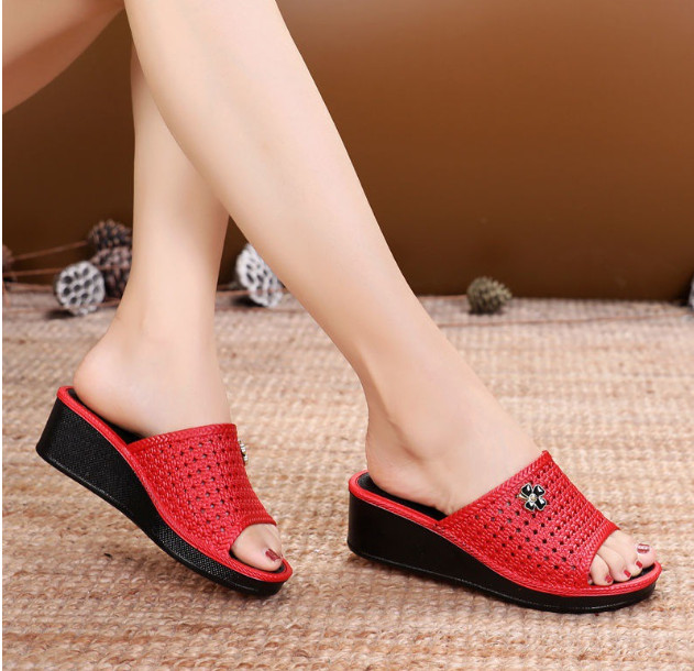Dép đế xuồng mủ laze kiểu mới 5f
