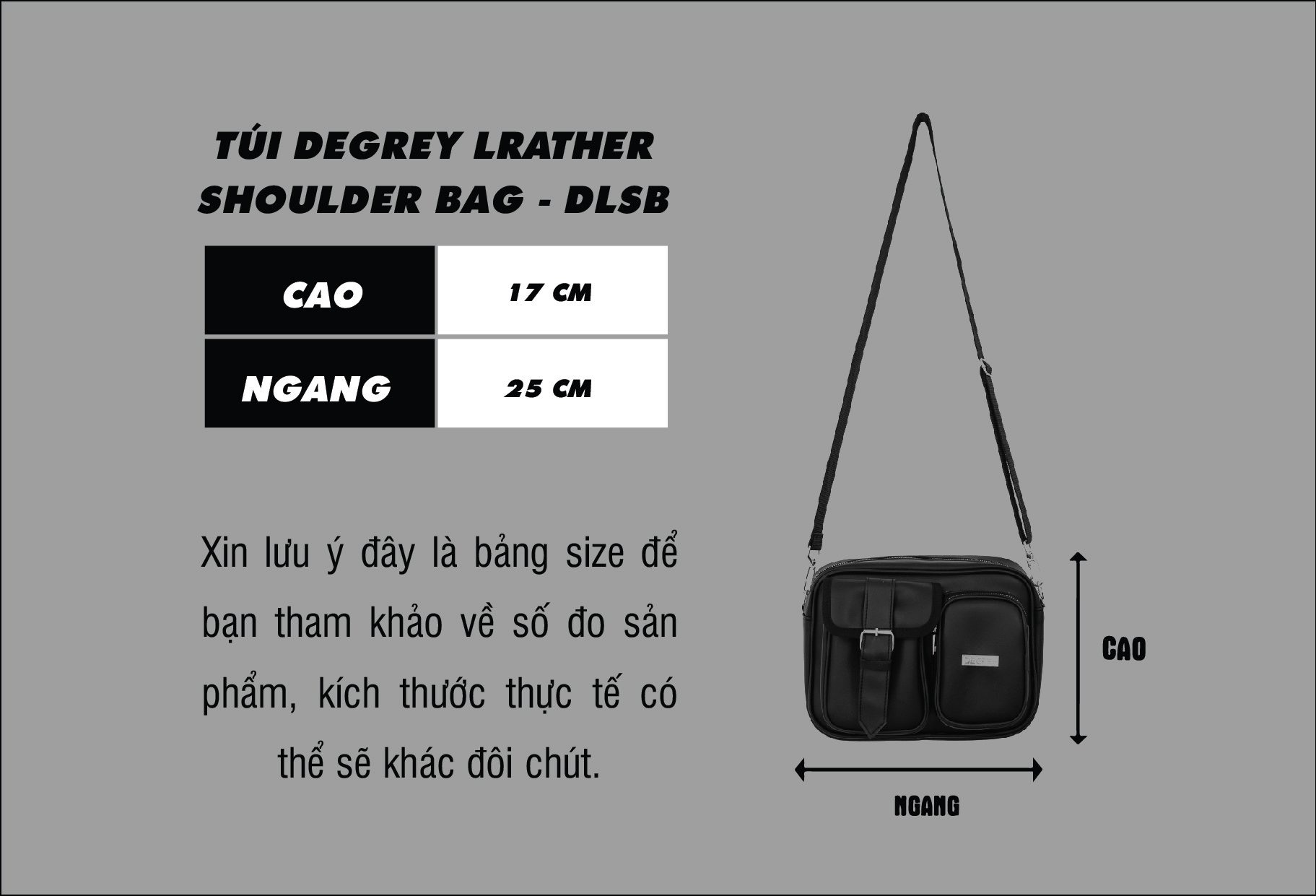 Túi Degrey Box Bag Họ - BBH