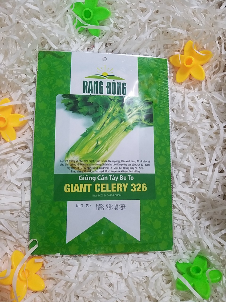 Hạt Giống Cần Tây Bẹ To Giant Celery 326 (Gói 5 Gam)