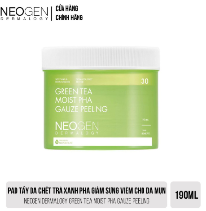 [HCM][ZONE 22]Pad Tẩy Da Chết Neogen Dermalogy PHA 30 Miếng