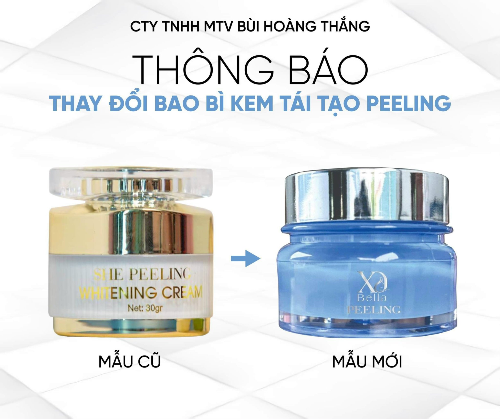 [HCM]Kem Peeling Tái Tạo Da Mẫu Mới
