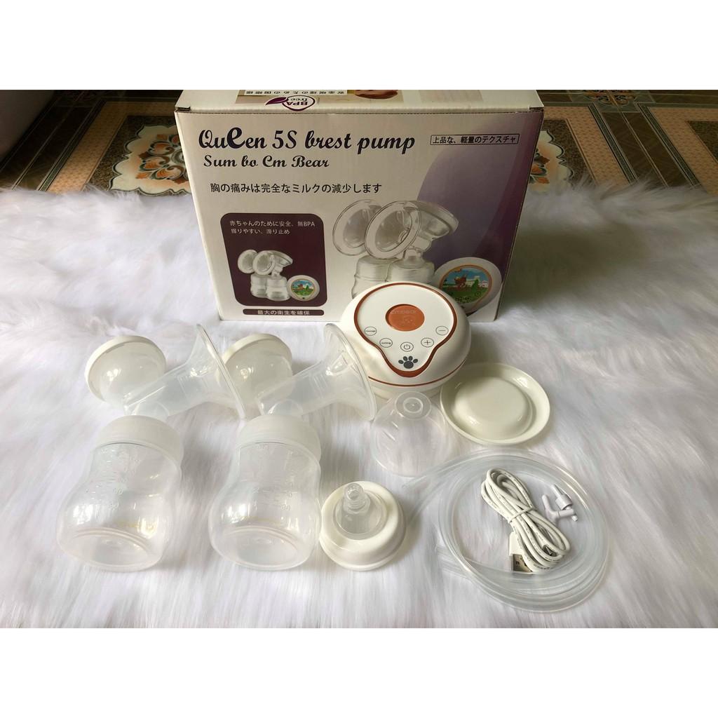 Máy Hút Sữa Điện Đôi Queen5s Nhật Bản